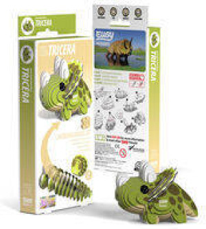 Dinozaur Tricera Eugy. Eko Układanka 3D