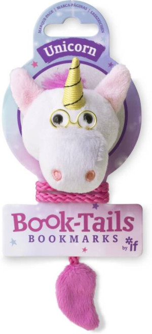 Book-Tails. Jednorożec, pluszowa zakładka do książki