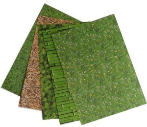 Karton 300g Natura 24x34cm 5 arkuszy