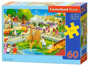 Puzzle 60. Wizyta w Zoo B-52769