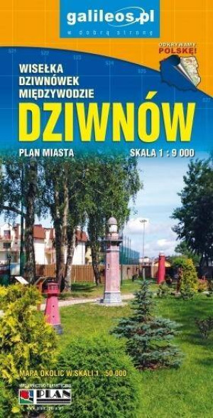Plan miasta. Dziwnów, Dziwnówek, Międzywodzie