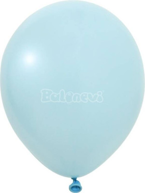 Balony lateksowe Macaron niebieskie 25cm 100szt
