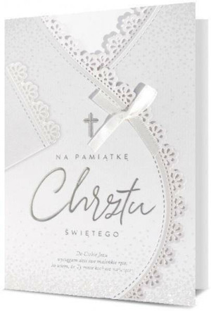 Karnet okolicznościowy B6. Chrzest. Pan Dragon
