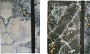 Teczka A4 skrzydłowa z gumką Marble MIX