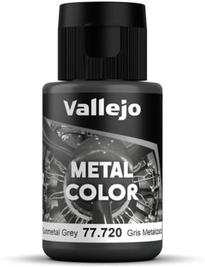 Vallejo: 77.720 - Metal Color - Gunmetal (32 ml)