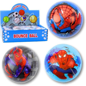 Piłka piankowa 6,5cm Spiderman MIX