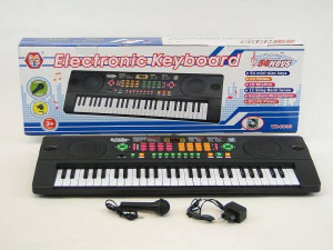 Organki 54 klawiszy z mikrofonem ładowarka USB