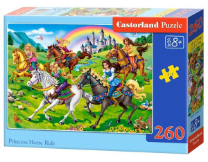 Castorland. Puzzle 260. Princess Horse Ride