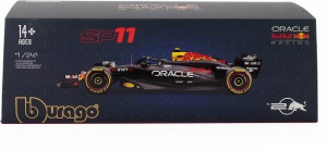 Formula With Helmet&Plastic Stand Oracle Red Bull