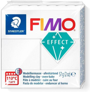 Masa termoutwardzalna Fimo Effect 57g biały