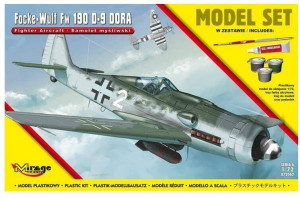 Focke-Wulf FW 190 D-9 Dora. Model do sklejania