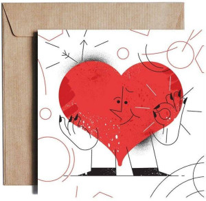 Karnet. Heart Monster