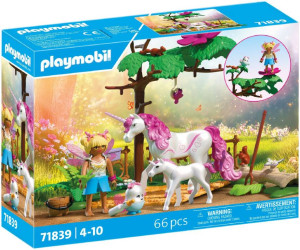 Playmobil Magiczna stajnia jednorożców dla mamy i źrebaka 71839