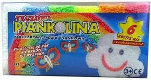 Piankolina tęczowa. 6 kostek