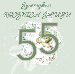 Karnet Swarovski. 55 Rocznica Ślubu