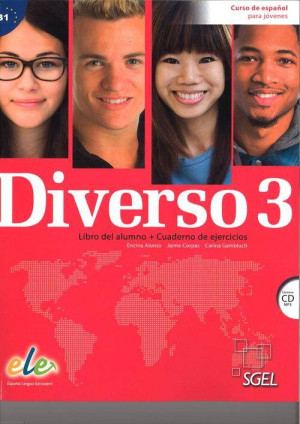 Diverso 3. Podręcznik + ćwiczenia. CD MP3