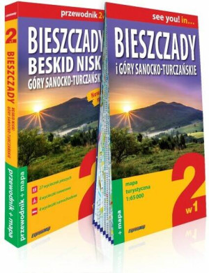 Bieszczady, Beskid Niski, Góry Sanocko-Turczańskie