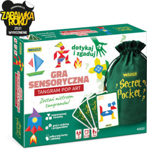 Tangram Pop Art. Gra sensoryczna