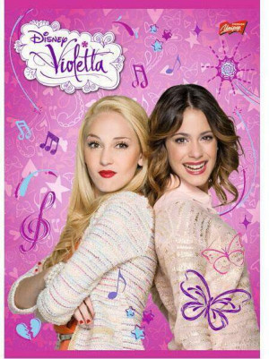 Zeszyt 16k linia podw.kolor Disney Violetta p15 MAJEWSKI cena za
