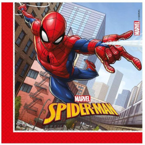 Serwetki papierowe 33x33cm. Spiderman