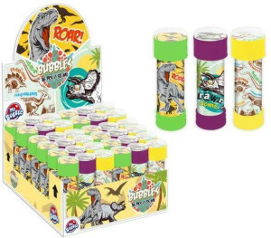 Bańki mydlane 55 ml Dinozaury, mix