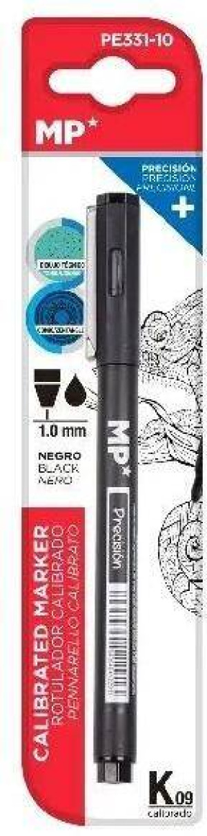 Marker precyzyjny kaligraficzny 1,0mm czarny