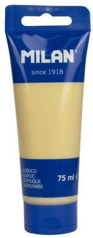 Farba akrylowa w tubce 75ml złota MILAN