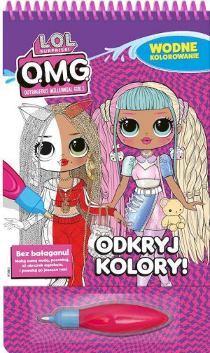 L.O.L. Surprise OMG Odkryj Kolory! Wodne kolorowanie
