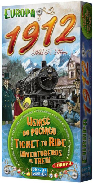 Wsiąść do pociągu: Europa 1912. Dodatek do gry