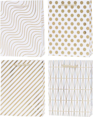 Torebka Lux 18x23x8cm hot-stamp mix ROZETTE. 1 sztuka