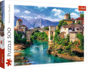 Puzzle 500. Stary most w Mostarze. 37333