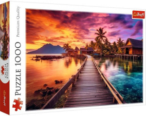 Rajska wyspa. Puzzle 1000. Trefl