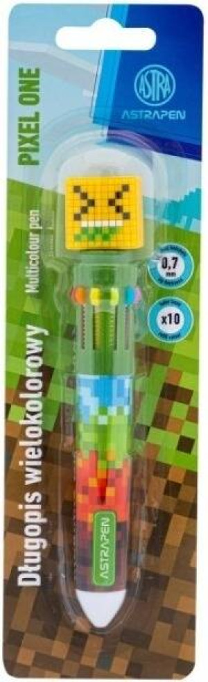 Długopis automatyczny Astrapen Pixel One wielokolorowy 10w1
