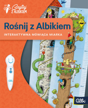 Rośnij z Albikiem. Interaktywna mówiąca miarka. Czytaj z Albikiem