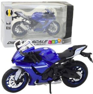 Motocykl metalowy ze światłem i dźwiękiem 1:12