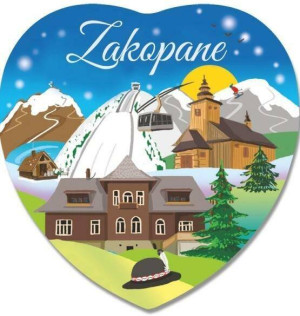 Magnes I love Poland. Zakopane