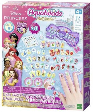 Aquabeads. Disney Princess. Nail Studio stylizacja paznokci