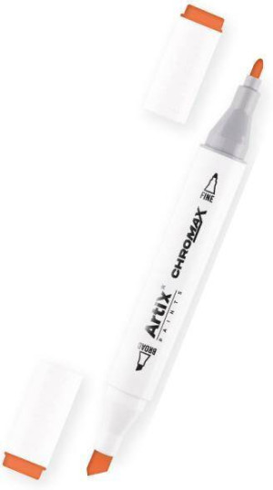 Marker Chromax z 2 końcówk. vermilion 14 (6szt)