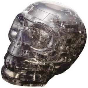 Crystal puzzle Czaszka (czarna)