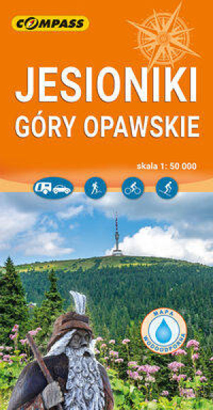 Compass. Mapa. Jesioniki, Góry Opawskie 1:50 000
