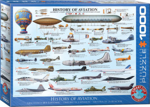Puzzle 1000 Historia lotnictwa