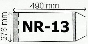 Okładka na podr A4 regulowana nr 13 NARNIA