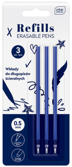 Wkład do długopisu ścieralnego