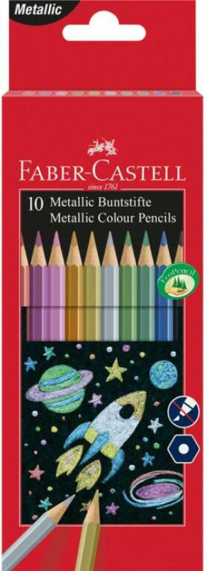 Kredki ołówkowe Classic 10szt FABER CASTELL