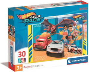 Puzzle 30 Super Kolor Hot Wheels