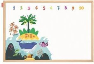 MemoBe. Tablica edukacyjna. Numbers adventure! 60x40 cm