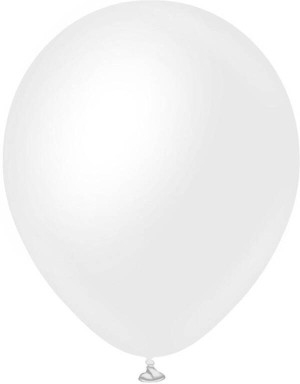 Balony Kalisan białe satynowe