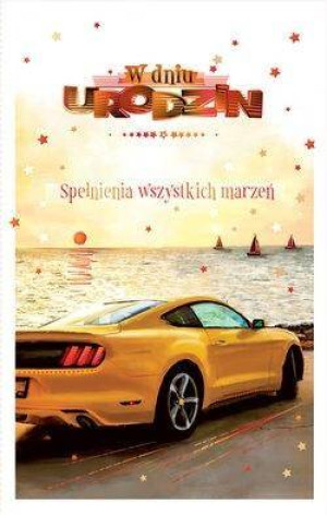 Kartka okolicznościowa. Urodziny