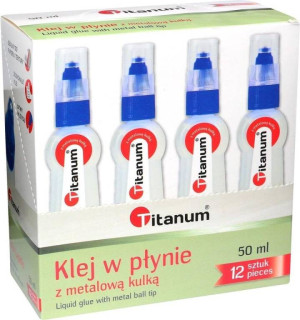 Klej w płynie z metalową kulką 50 ml