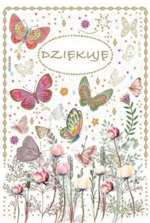 Kartka okolicznościowa Dziękuję